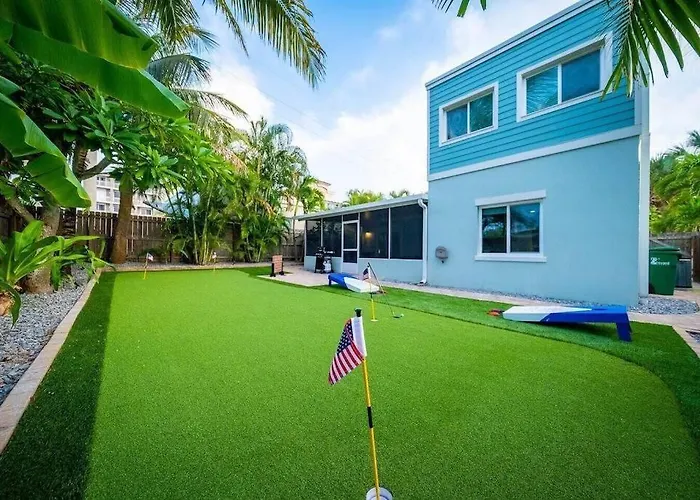 Beach House W/Putting Green/Game Rm/Rooftop Deck