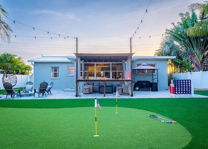 Steps To Beach! Putting Green, Game Room!